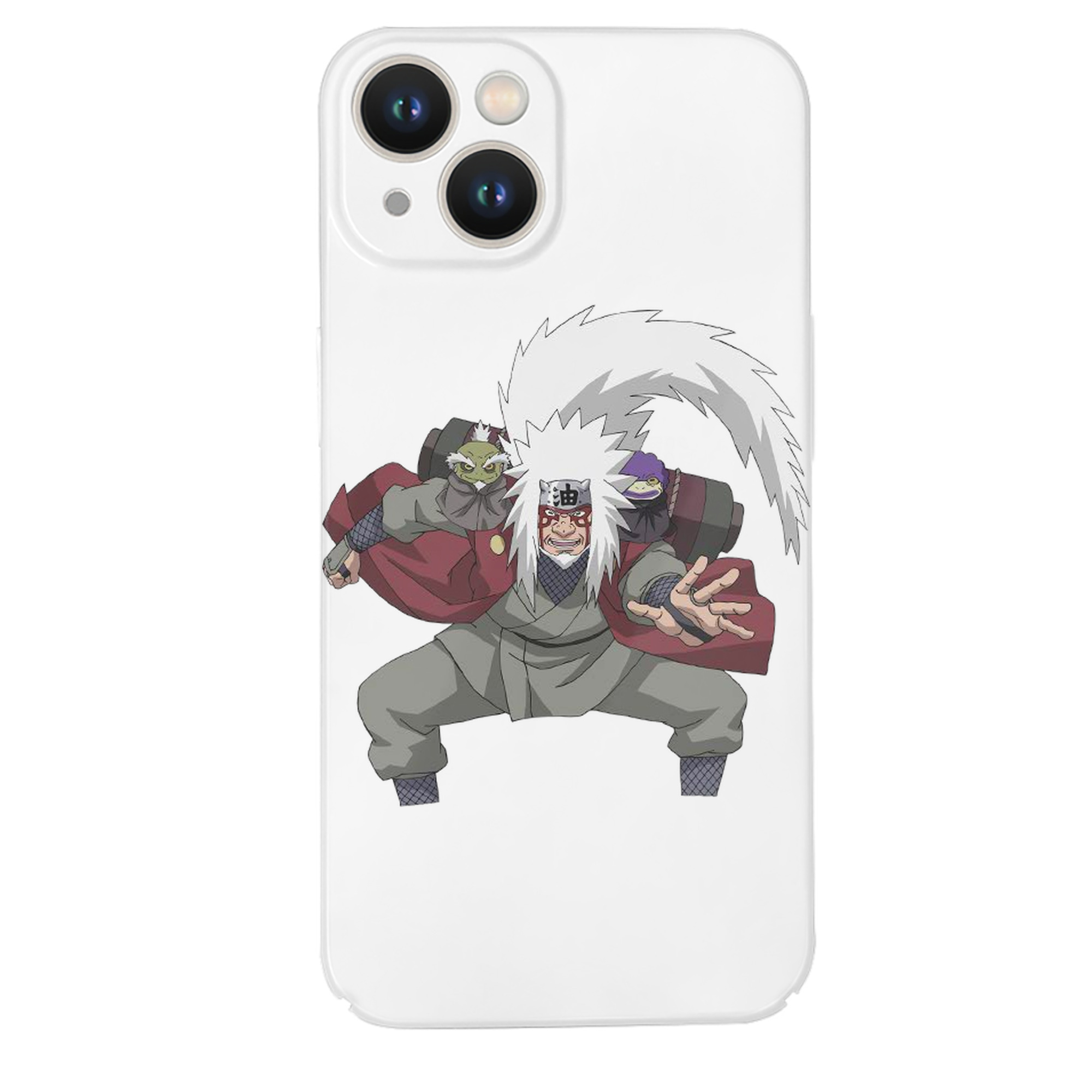 （画像用） NARUTO -ナルト- 自来也（じらいや） Jiraiya 【iPhone 14シリーズ対応】ハードケース